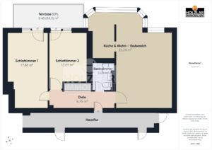 Grundriss WE 9
